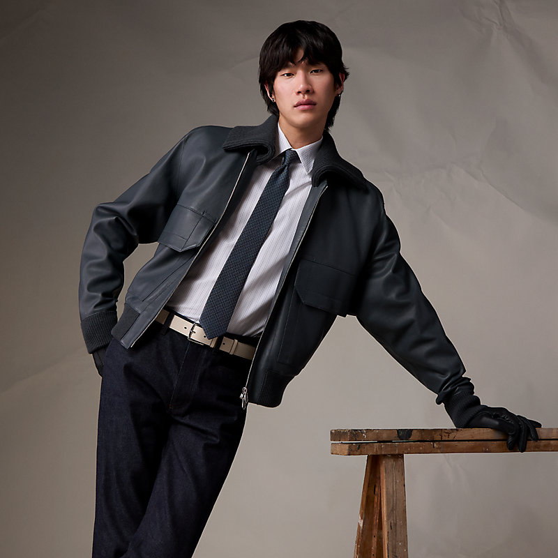 シルクタイ 7 cm 《ダンシングH》 | Hermès - エルメス-公式サイト